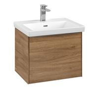 Villeroy und Boch Subway 3. 1930 C57900RH 52,3x42,9x44,75cm, sans LED / poignée aluminium brillant, chêne kansas