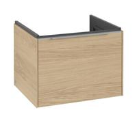 Villeroy & Boch V&B Subway 3.0 Meuble sous-lavabo 57,2x42,9x47,8 cm, m LE/Gr AL brillant, Nord Oa Quantité:1