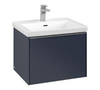 Villeroy & Boch V&B Subway 3.0 Meuble sous lavabo 57,2x42,9x47,8 cm, o LE/Gr AL brillant, Mar bleu Quantité:1