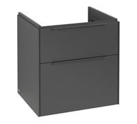 Villeroy & Boch V&B Subway 3.0 Meuble sous-lavabo 57,2x57,6x47,8 cm, m LE/Gr mon., graph. Quantité:1