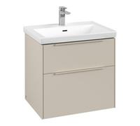 Villeroy & Boch V&B Subway 3.0 Meuble sous lavabo 62,2x57,6x47,8cm, cashmere Gr, o LE/Gr mon. Quantité:1