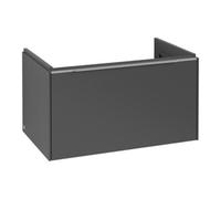 Villeroy & Boch V&B Subway 3.0 Meuble sous lavabo 77,2x42,9x47,8 cm, alu brillant, graph. Quantité:1