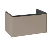 Villeroy & Boch V&B Subway 3.0 Meuble sous lavabo 77,2x42,9x47,8cm, sans LED, bleu volcan, Tau Quantité:1