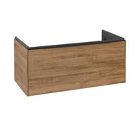 Villeroy und Boch Subway 3. 1930 C569L1RH 97,3x42,9x47,8cm, avec LED / poignée Volcano noir, chêne kansas
