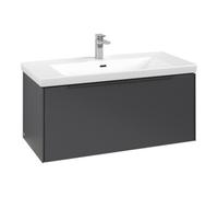 Villeroy & Boch V&B Subway 3.0 Meuble sous lavabo 97,3x42,9x47,8 cm, m LE/Gr mon., graphite Quantité:1