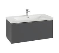 Villeroy & Boch V&B Subway 3.0 Meuble sous lavabo 97,3x42,9x47,8 cm, o LE/Gr mon., so gre. Quantité:1