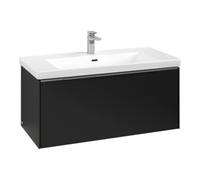 Villeroy & Boch V&B Subway 3.0 Meuble sous lavabo 97,3x42,9x47,8cm, m LE/Gr AL g, bleu volcan Quantité:1