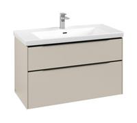 Villeroy & Boch V&B Subway 3.0 Meuble sous lavabo 97,3x57,6x47,8cm, cashmere gris, m LE/Gr vo b Quantité:1