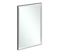 Villeroy & Boch V&B Subway 3.0 Miroir cadre alu, 50x75x4,75 cm, noir mat/we ma Quantité:1