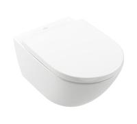 Villeroy & Boch V&B Subway 3.0 WC suspendu, cuvette profonde, sans rebord, blanc, 37x56cm Quantité:1
