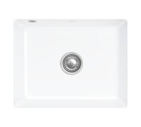 Villeroy & Boch V&B Subway 60 SU Évier sous-plan avec garniture vidage, excentrique, noir pur Quantité:1