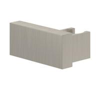 Villeroy & Boch V&B Support de douchette universel Showers carré, montage mural, nickel brossé noir Quantité:1