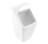 Villeroy & Boch V&B Urinoir Architectura blanc, aspiration, face avant droite, arrivée/évacuation dissimulée Quantité:1