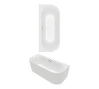 Villeroy & Boch V&B V&B Baignoire ovale Loop & Friends 170x75x60 cm, pré-montage, acrylique, blanc Quantité:1
