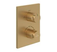 Villeroy & Boch V&B V&B Kit complet robinetterie universelle UP-THM, ek, m 2-régulateurs, or brossé Quantité:1