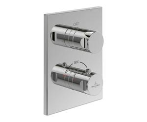 Villeroy & Boch V&B V&B Kit complet universel Robinetterie & raccords encastrés, angle, avec régulateur de débit 2 voies, chromé Quantité:1