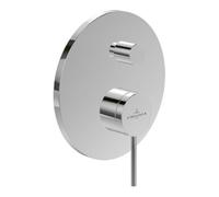 Villeroy & Boch V&B V&B Kit de montage prêt à l'emploi Loop & Friends UP-EHM-Baignoire, rem., wd., inox brossé bleue Quantité:1