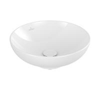 Villeroy & Boch V&B V&B Lavabo à poser Loop & Friends d 42 cm, sans trop-plein, blanc C+, sans trou de robinetterie Quantité:1