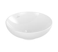 Villeroy & Boch V&B V&B Lavabo à poser Loop & Friends d 42 cm, sans trop-plein, blanc, sans trou de robinet Quantité:1