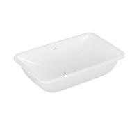Villeroy & Boch V&B V&B Lavabo encastrable Loop & Friends sans trou robinet, avec trop-plein, 67,5x45 cm, blanc Quantité:1