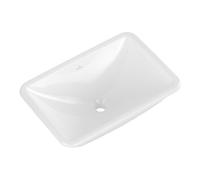 Villeroy & Boch V&B V&B Lavabo encastré Loop & Friends sans trou de robinet, avec trop-plein, 60x40,5 cm, blanc Quantité:1
