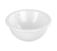 Villeroy & Boch V&B V&B Lavabo sous-plan Loop & Friends rond, sans trou de robinet, sans trop-plein, d 38 cm, blanc C+ Quantité:1
