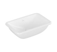 Villeroy & Boch V&B V&B Lavabo sous plan Loop & Friends sans trou de robinet, avec trop-plein, 51x34 cm, blanc mat C+ Quantité:1
