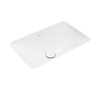 Villeroy & Boch V&B V&B Lave-mains sous plan Loop & Friends sans trou robinet, avec trop-plein, 51x34 cm, bleu C-plus Quantité:1