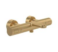 Villeroy & Boch V&B V&B Thermostat de baignoire universel Robinets & accessoires, régulateur renforcé, montage mural, or brossé Quantité:1