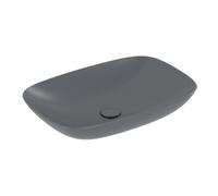 Villeroy & Boch V&B V&B Vasque à poser Loop & Friends 62x42 cm, avec trop-plein, graphite C-plus, rectangulaire Quantité:1