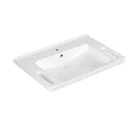 Villeroy & Boch V&B Vicare Lavabo 80x55cm, avec robinet, avec trop-plein, blanc C-plus Quantité:1