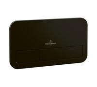 Villeroy & Boch V&B ViConnect 200S Plaque de commande 25,3x14,5x1 cm, plastique, noir mat Quantité:1