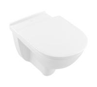 Villeroy & Boch V&B WC mural, cuvette à chasse profonde VICARE 36x59,5cm, D-Flush, sortie horizontale, blanc A-bac C+ Quantité:1