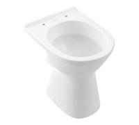 Villeroy & Boch V&B WC sur pied, cuvette à chasse profonde VICARE 35,5x48 cm, D-Flush, évac. horizont., blanc C+ Quantité:1