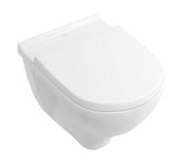 Villeroy & Boch V&B WC suspendu, cuvette à chasse profonde O.NOVO 36x56, D-Flush, sans rebord, blanc A-bac C-Plus Quantité:1
