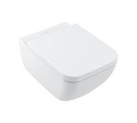 Villeroy & Boch Siège de WC Venticello 8M22S101, blocage rapide, fermeture douce, charnières inox, blanc