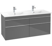Villeroy & Boch Venticello armoire 125.3x50.2x59 cm sous-lavabo suspendu gris A93001FP