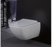 Villeroy & Boch Venticello ensemble combi-pack avec abattant suspendue sans bride blanc 4611RL01