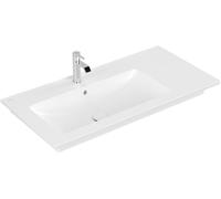 Villeroy & Boch Venticello lavabo 100x50 cm rectangulaire classique-de meuble-avec plateau blanc 4134L1RW