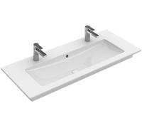 Villeroy & Boch Venticello lavabo 120x50 cm rectangulaire classique-de meuble-avec plateau blanc 4104CKR1
