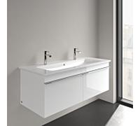 Villeroy & Boch - Lavabo Venticello 4104CKR1 120x50 cm Ceramicplus blanc 2 trous taraudés