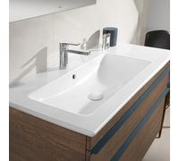 Villeroy & Boch Venticello lavabo 4134L1R1 100x50 cm, Ceramicplus blanc, lavabo à gauche