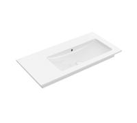 Villeroy & Boch Venticello lavabo 4134R3R1 100x50 cm, Ceramicplus blanc, lavabo à droite