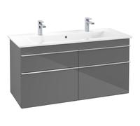 Villeroy & Boch Venticello meuble sous-lavabo - 115,3x59cm - 4x tiroir glossy grey a92901fp