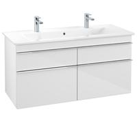Villeroy & Boch Venticello Villeroy & Boch A92901DH XXL, 115,3x59x50,2cm, poignée chromée, Glossy White