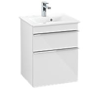 Villeroy & Boch porte-lavabo Venticello A92201DH 46,6 x 59 x 42,6 cm chromé blanc brillant