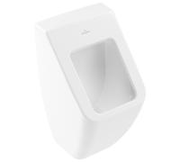 Villeroy & Boch Venticello urinoir à aspiration 285x545x315mm, DirectFlush (sans rebord), mural, sans couvercle, 5504R0R1, Couleur: Céramique blanche plus