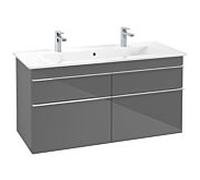 Villeroy & Boch Venticello Villeroy & Boch A92901FP XXL, 115,3x59x50,2cm, poignée chromée, Glossy Grey