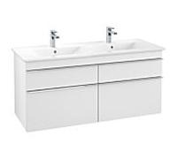 Villeroy & Boch Venticello Villeroy & Boch A93001MS XXL, 125,3x59x50,2cm, Weiß Matt , poignée chromée