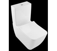 Villeroy & Boch Venticello WC à chasse d'eau profonde pour combinaison, DirectFlush sans bord, au sol, 375x700x400mm, 4612R001, Couleur: Blanc